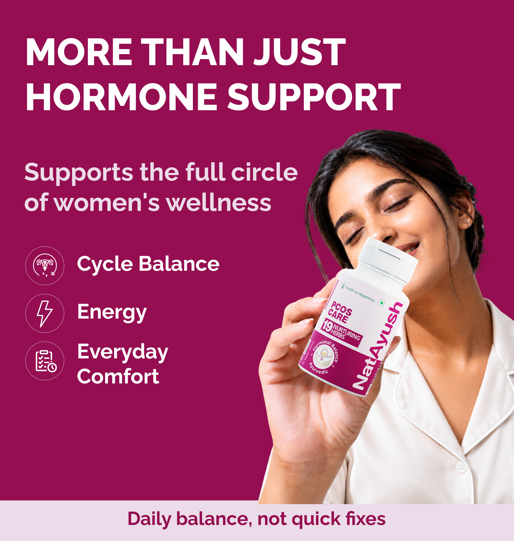 PCOS Care Tablet (Ayurvedic Harmonal Wellness Tablets)
