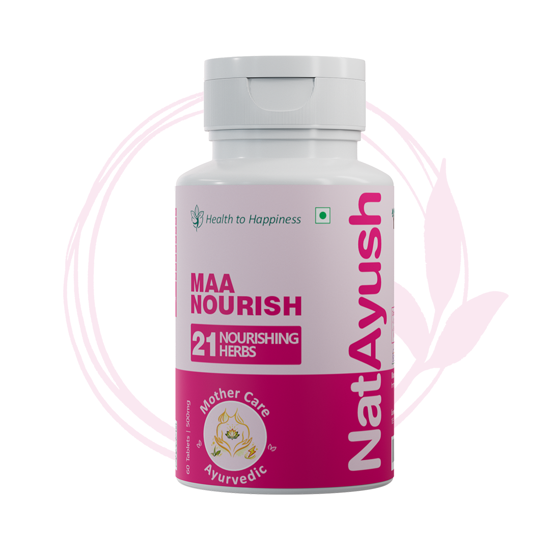 Maa Nourish Tablet (Ayurvedic Postpartum Care Tablets)