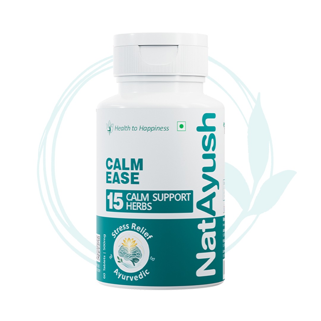 Calm Ease Tablet (Ayurvedic Calm Support Tablets)
