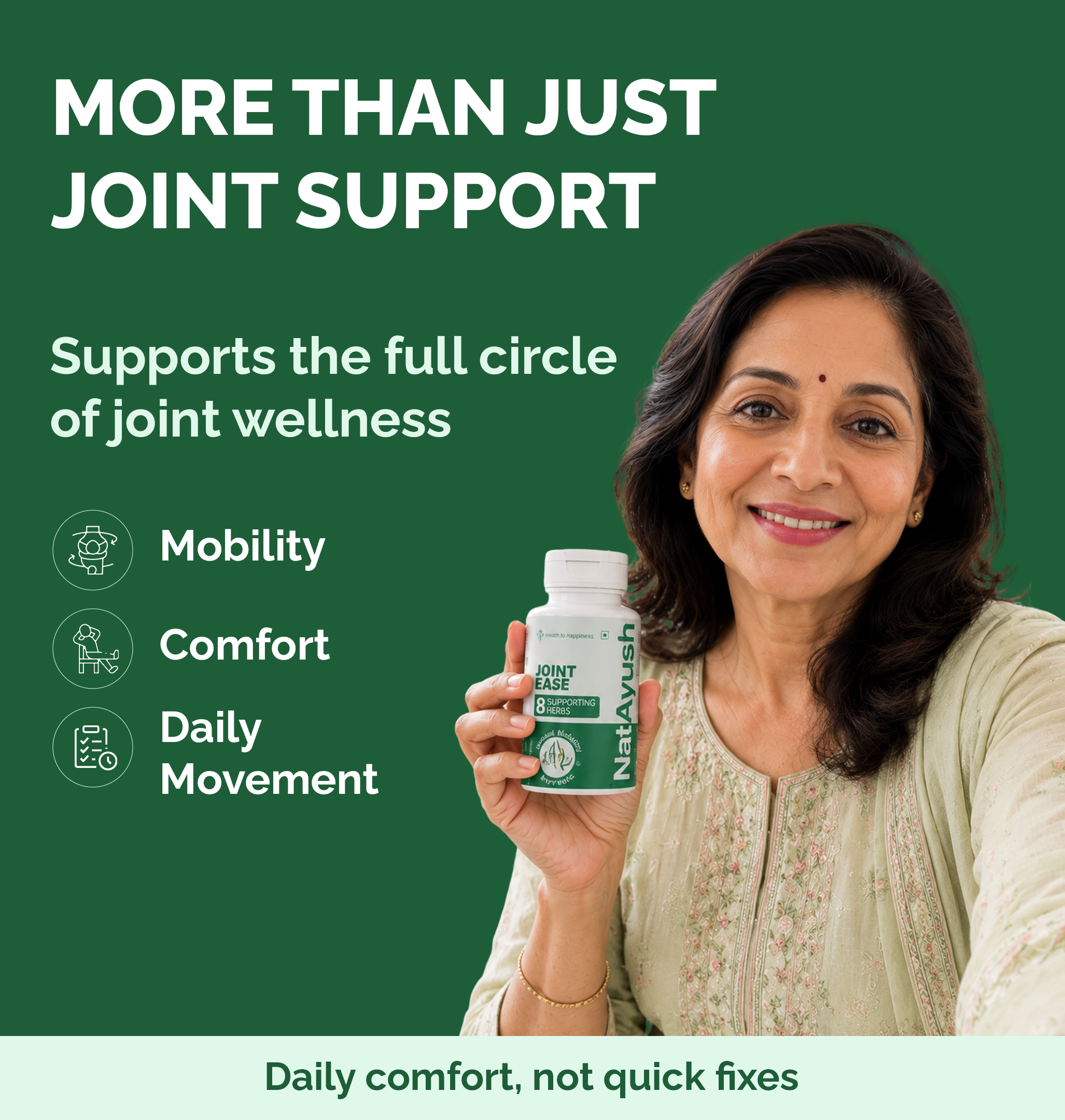 Joint Ease Tablet (Ayurvedic Joint Support Tablets)