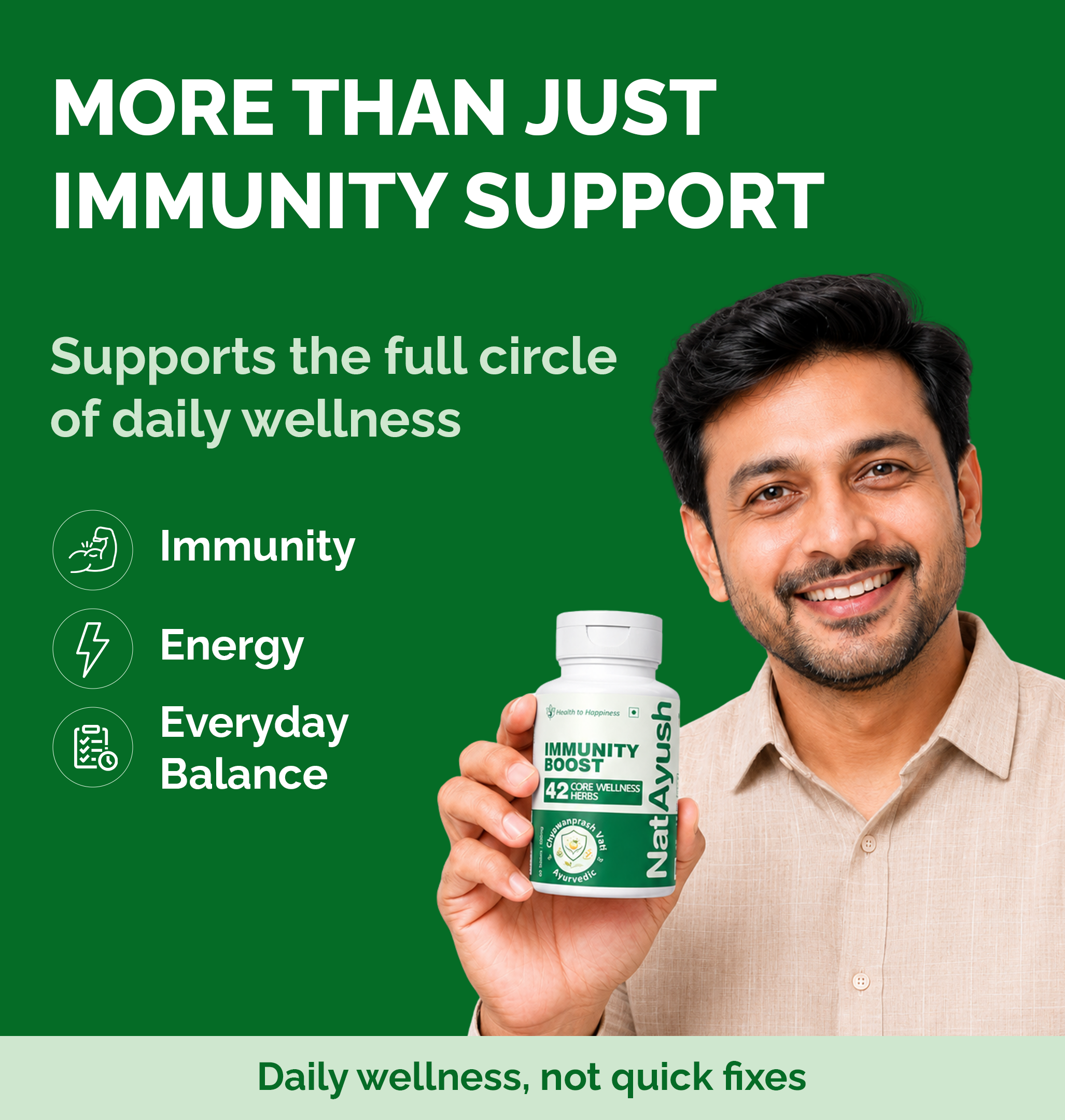Immunity Boost Tablet (Ayurvedic Immune Support Tablets)