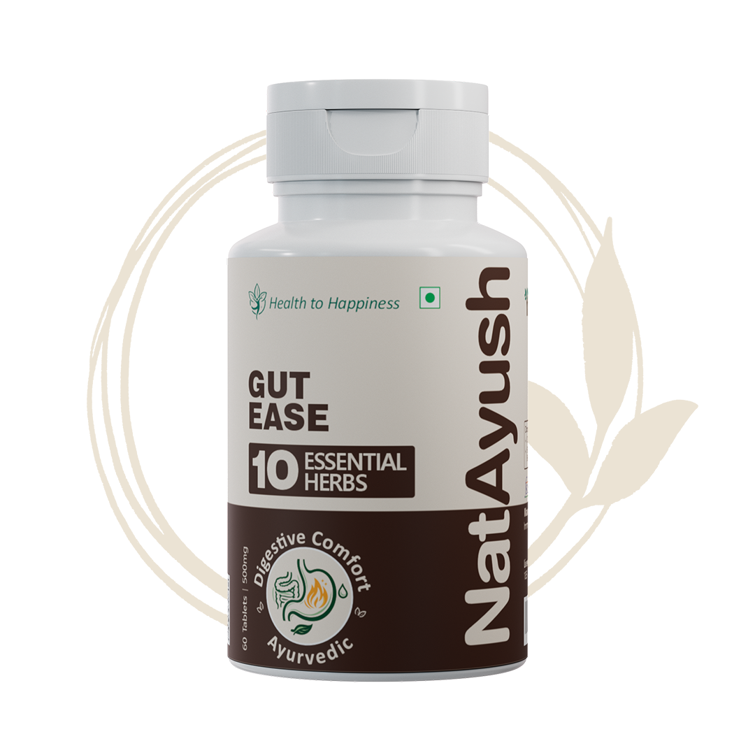 Gut Ease Tablet (Ayurvedic Digestive Comfort Tablets)
